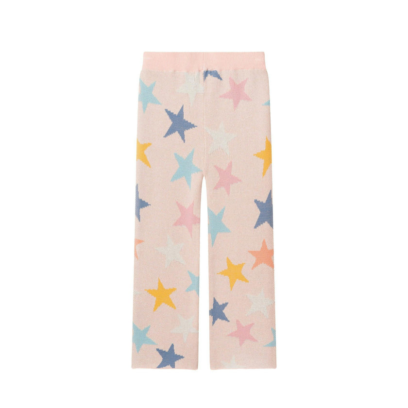 Two-Piece Sweater Set | Pastel Stars - Pink