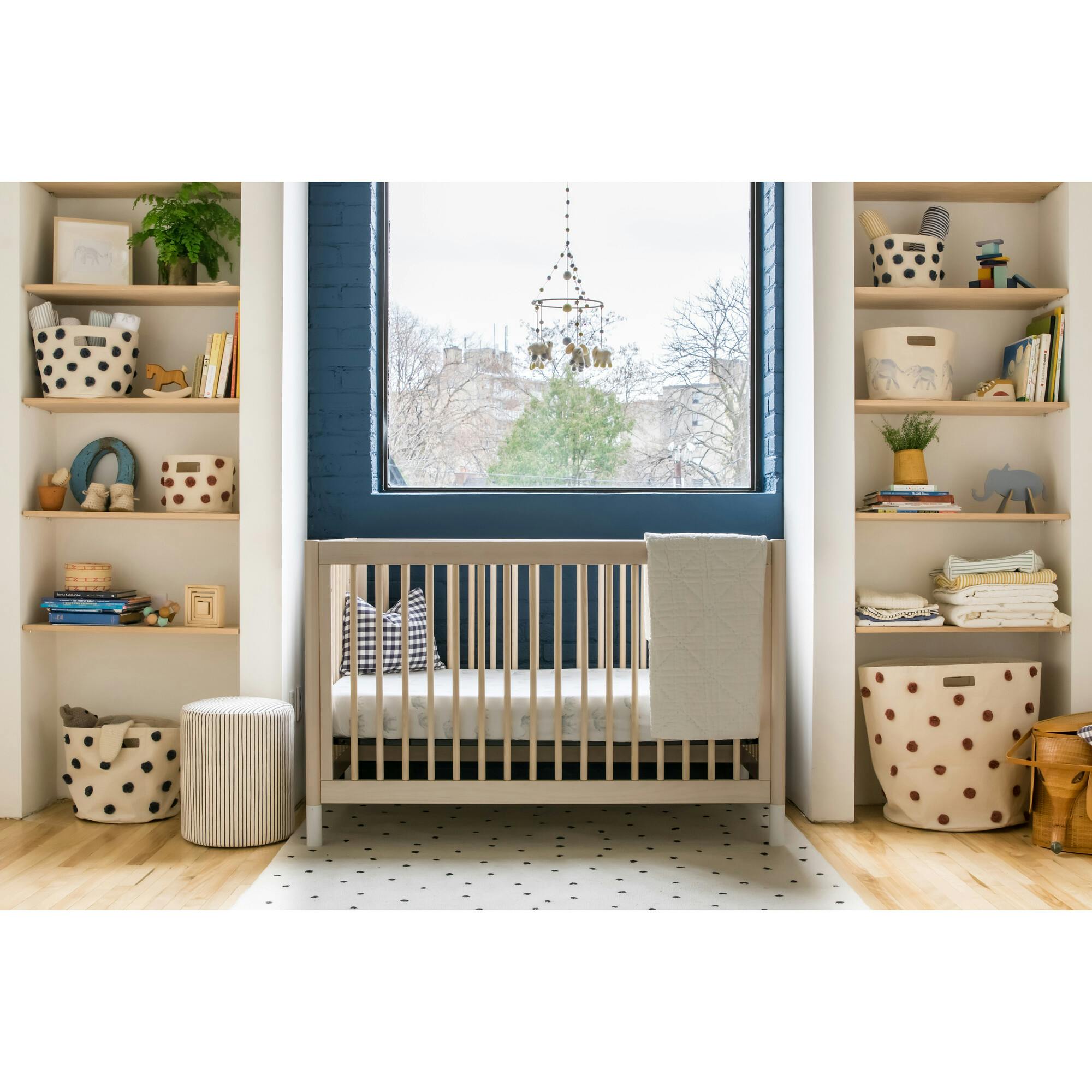 Follow Me Organic Cotton Crib Sheet