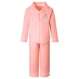 Liberty of London children's personalised classic pyjamas - pink