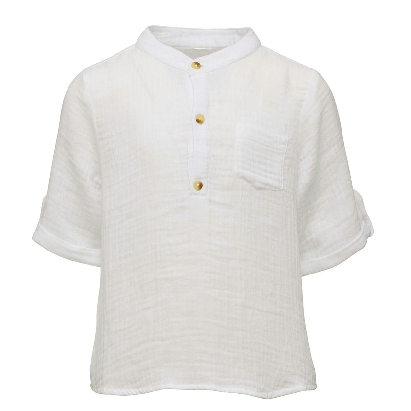 Frankie White Resort Shirt