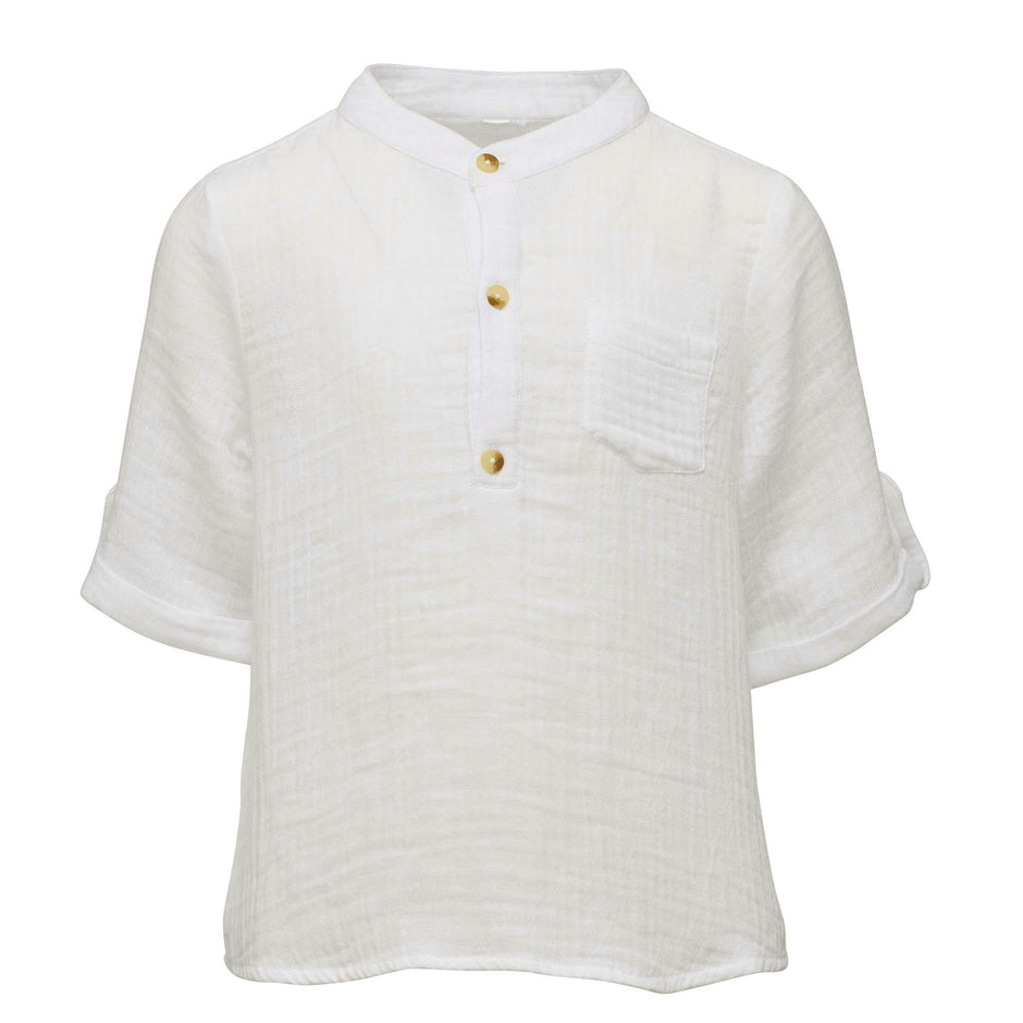 Frankie White Resort Shirt