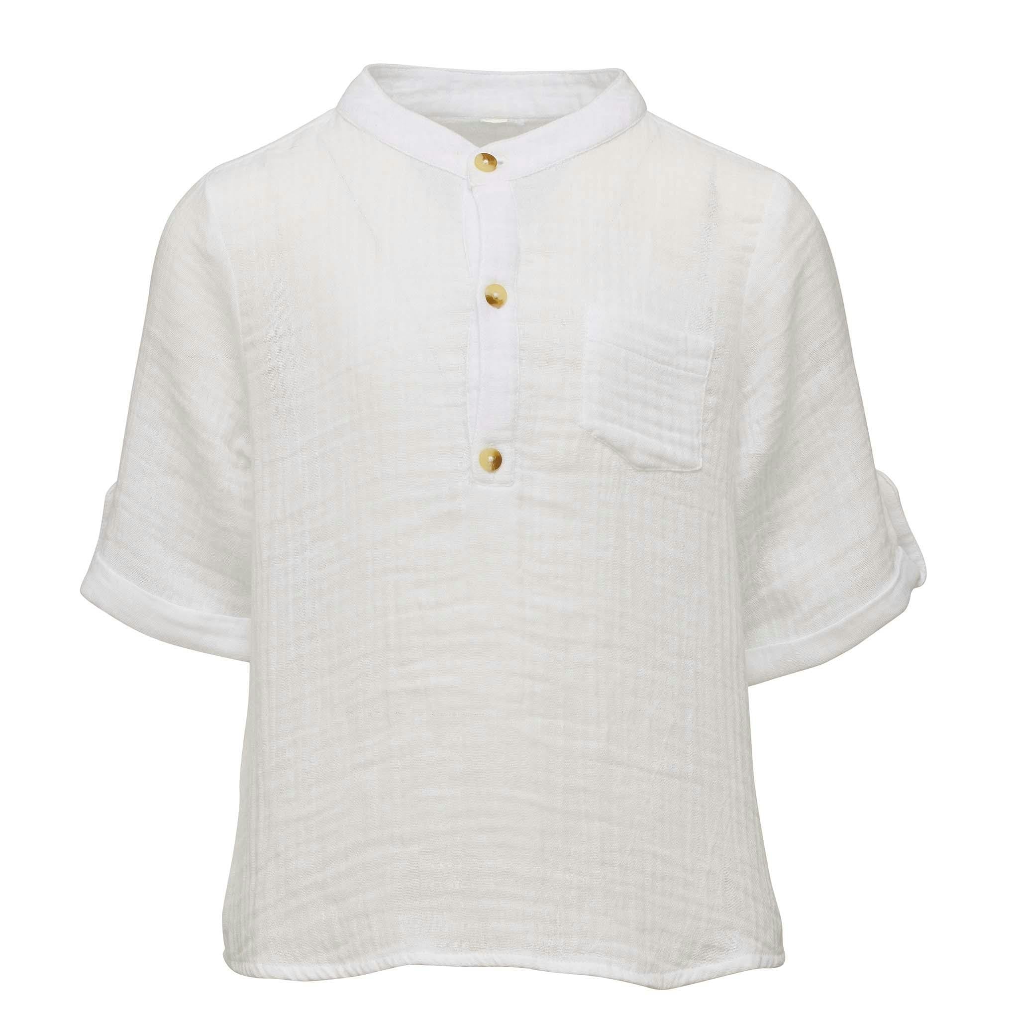 Frankie White Resort Shirt
