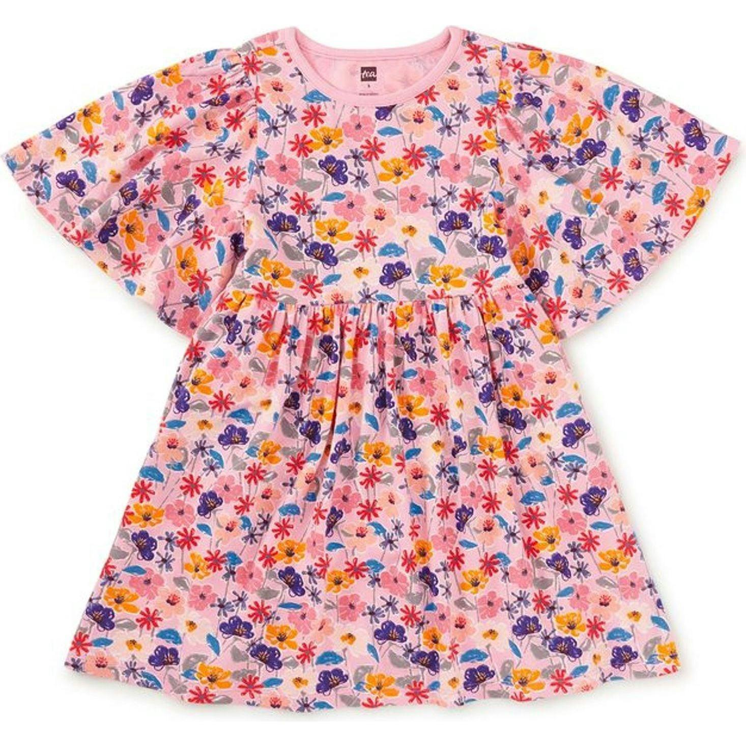Sleeve Dress, Natural