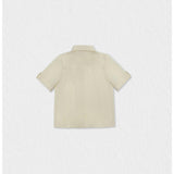 Batiste Boy Shirt Short Sleeves, Yellow Shrink