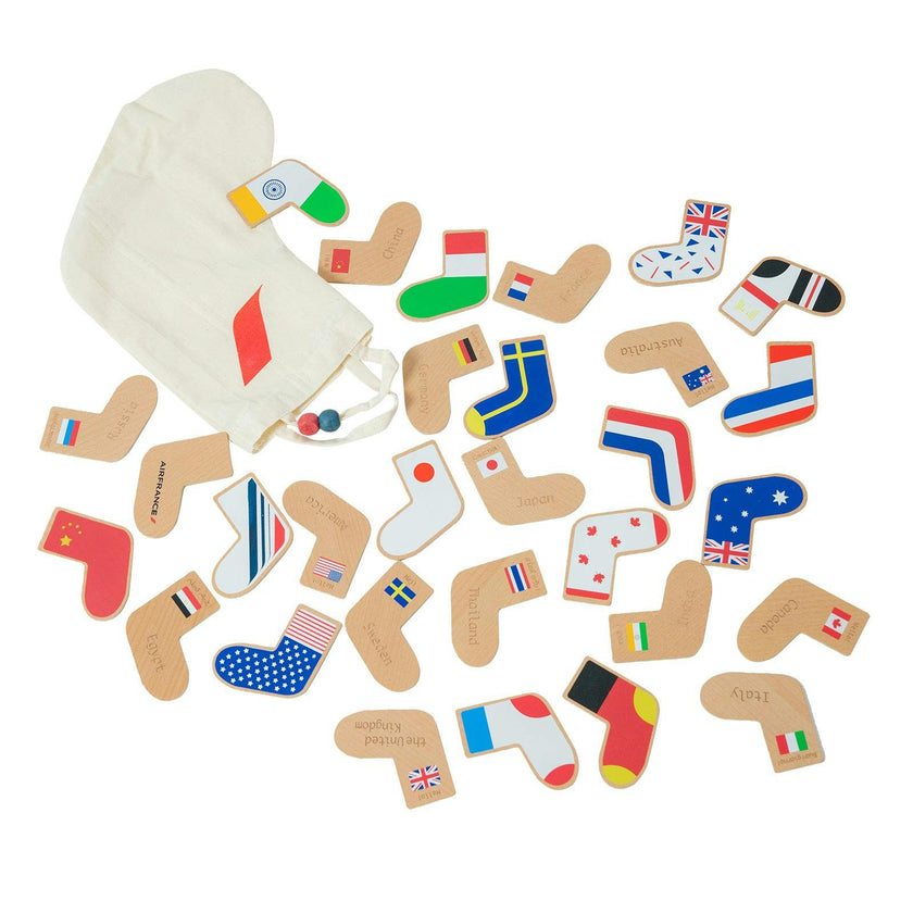 step to the world matching game