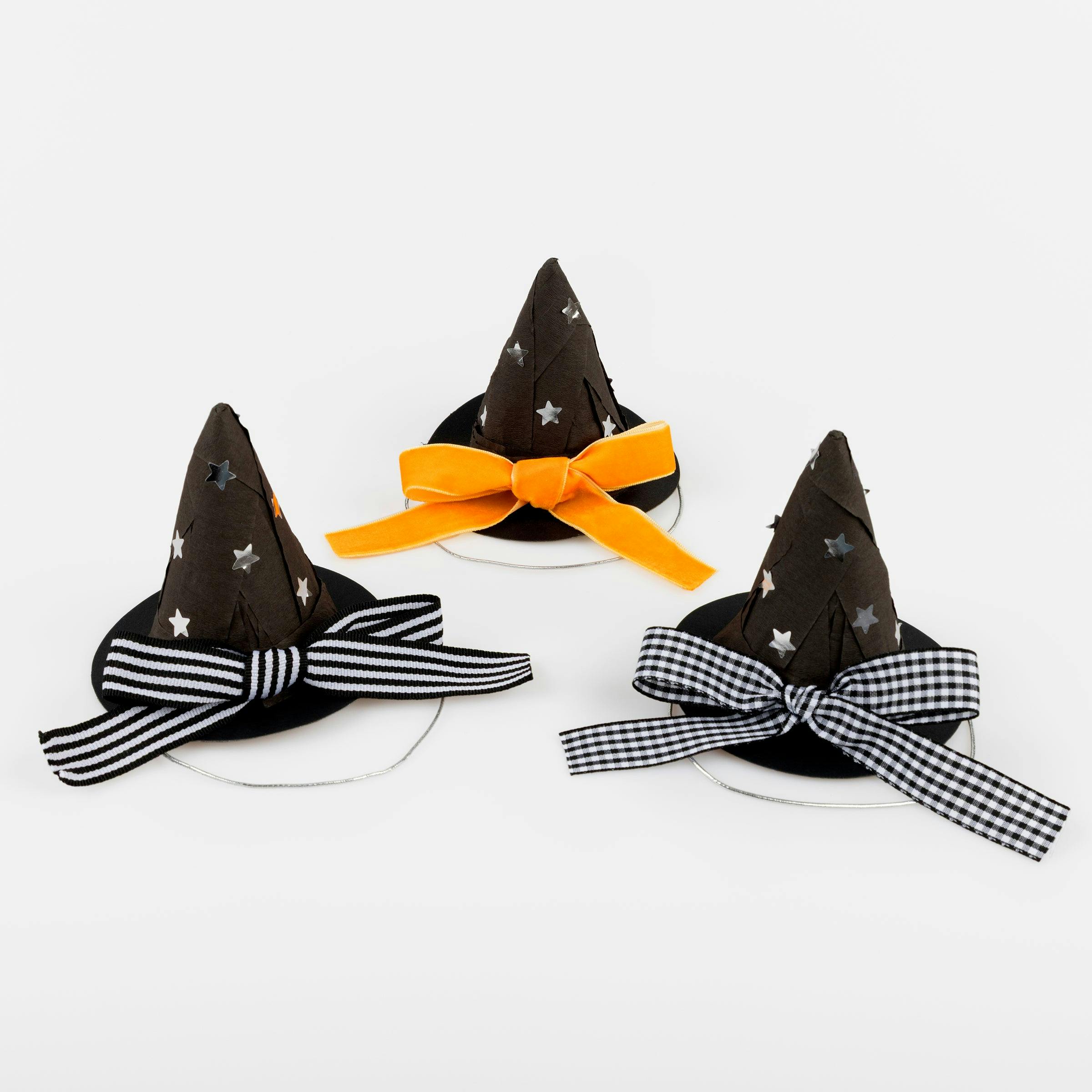 Surprise Witch Hats With Bows