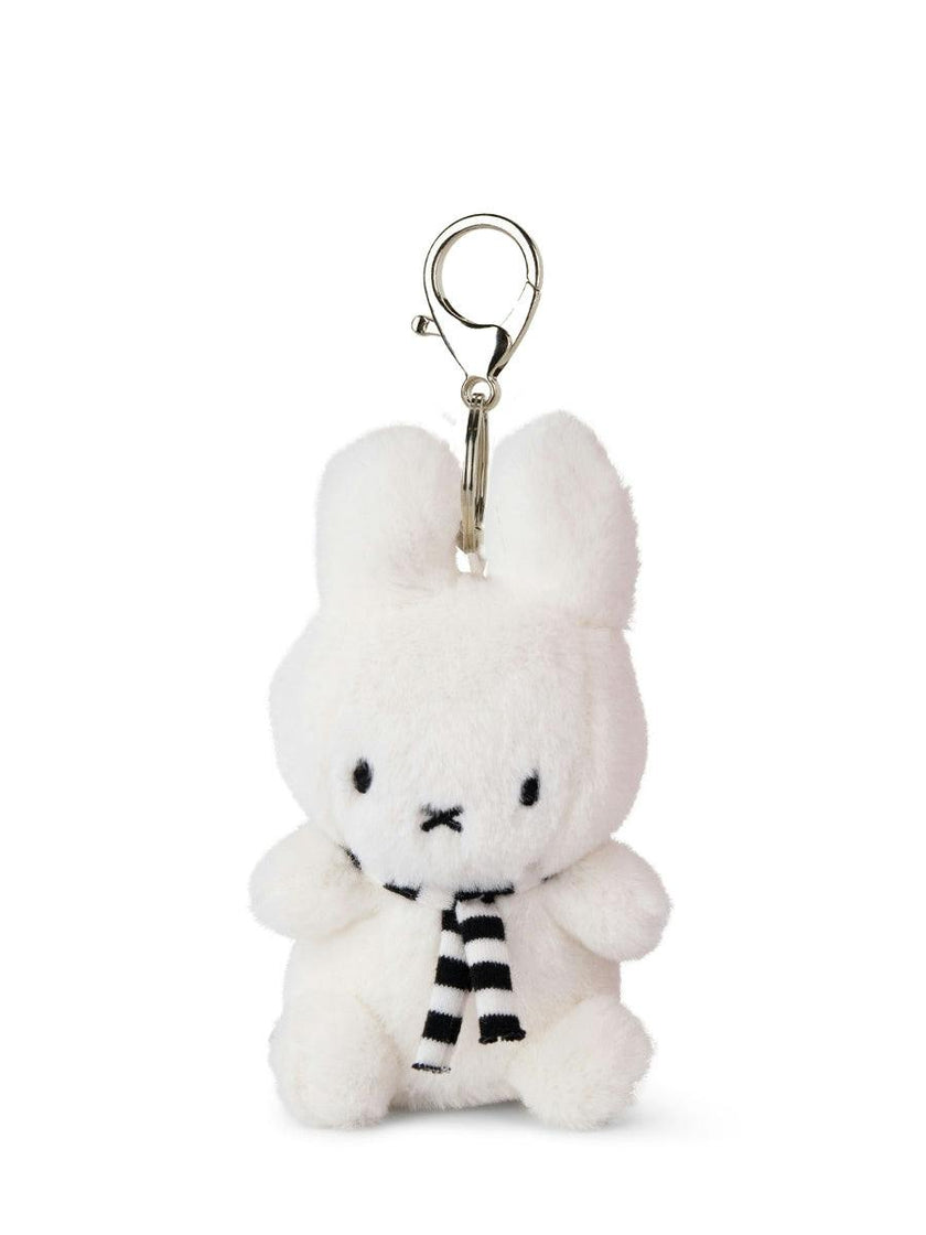 Miffy with Scarf Keychain White - 4"
