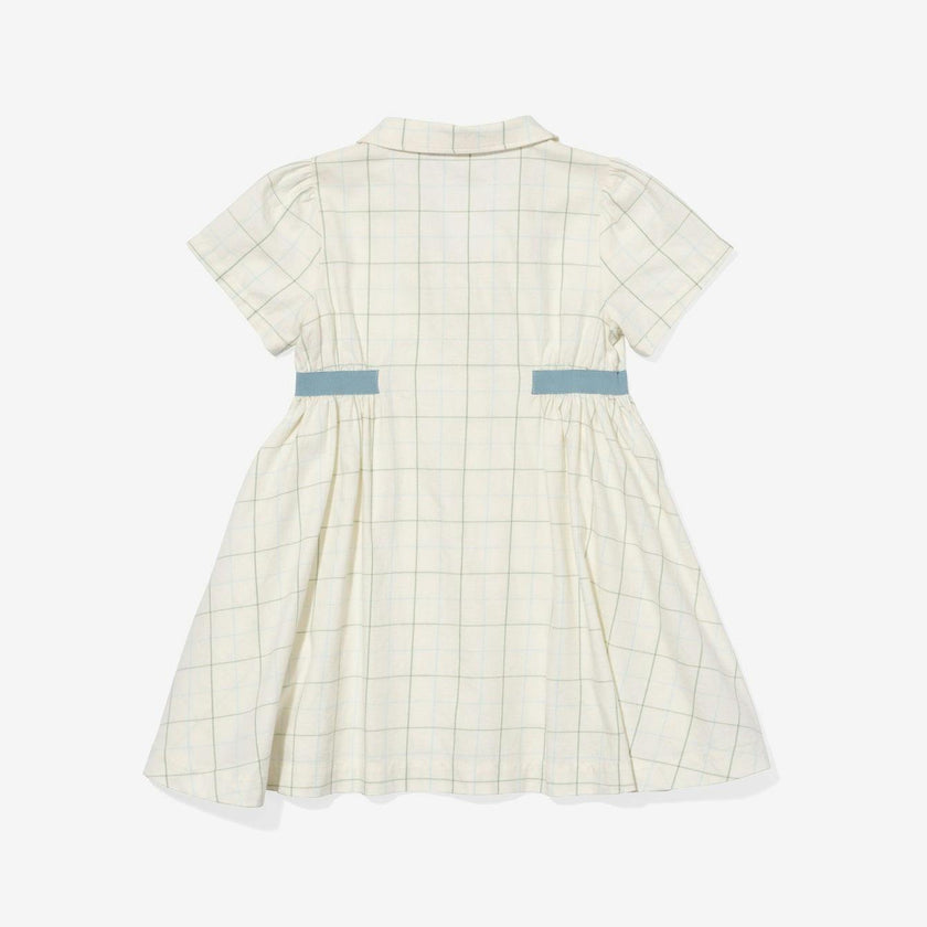 Shirt Dress, Seafoam Plaid