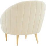 Razia Channel Tufted Tub Chair
