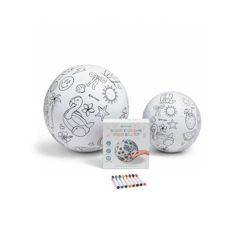 Design Your Own Beach Ball Kit - Summer Activity For Kids