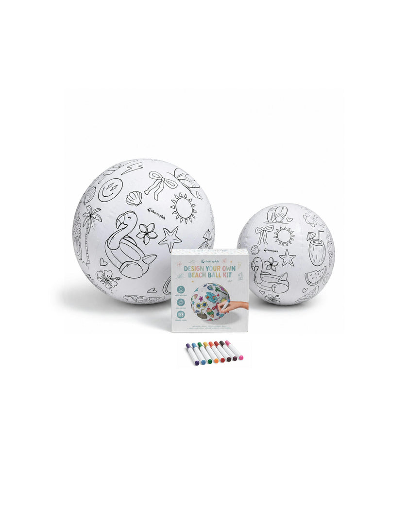 Design Your Own Beach Ball Kit - Summer Activity For Kids