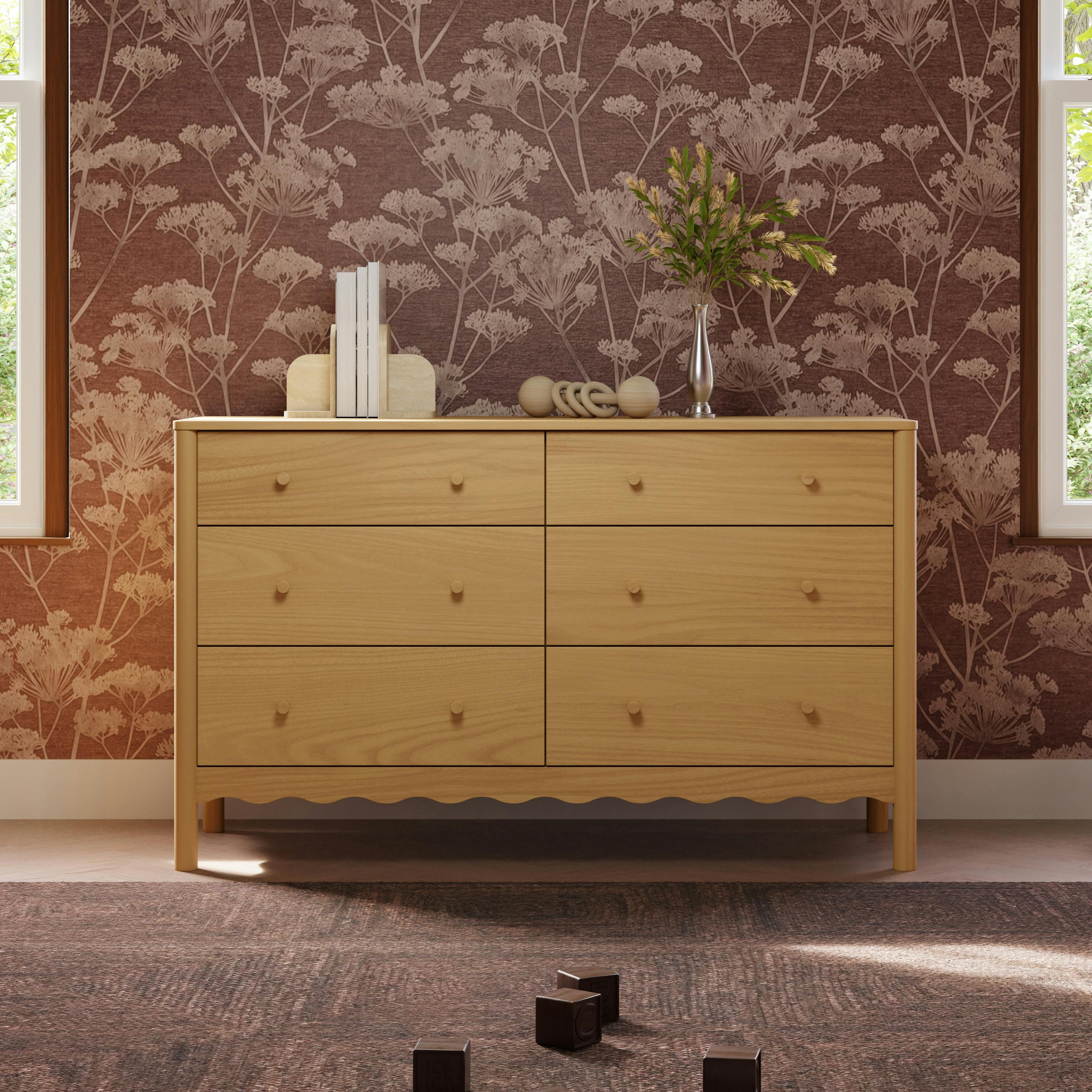Swell 6-Drawer Wide Assembled Dresser (56
