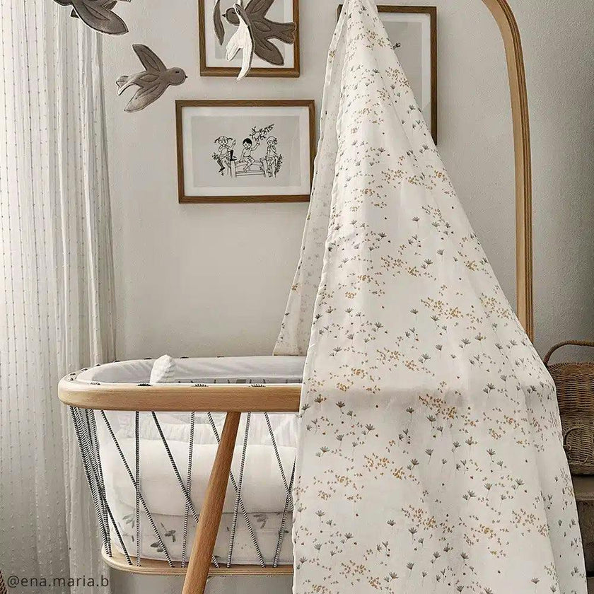 White Veil Canopy for KIMI Baby Cradle