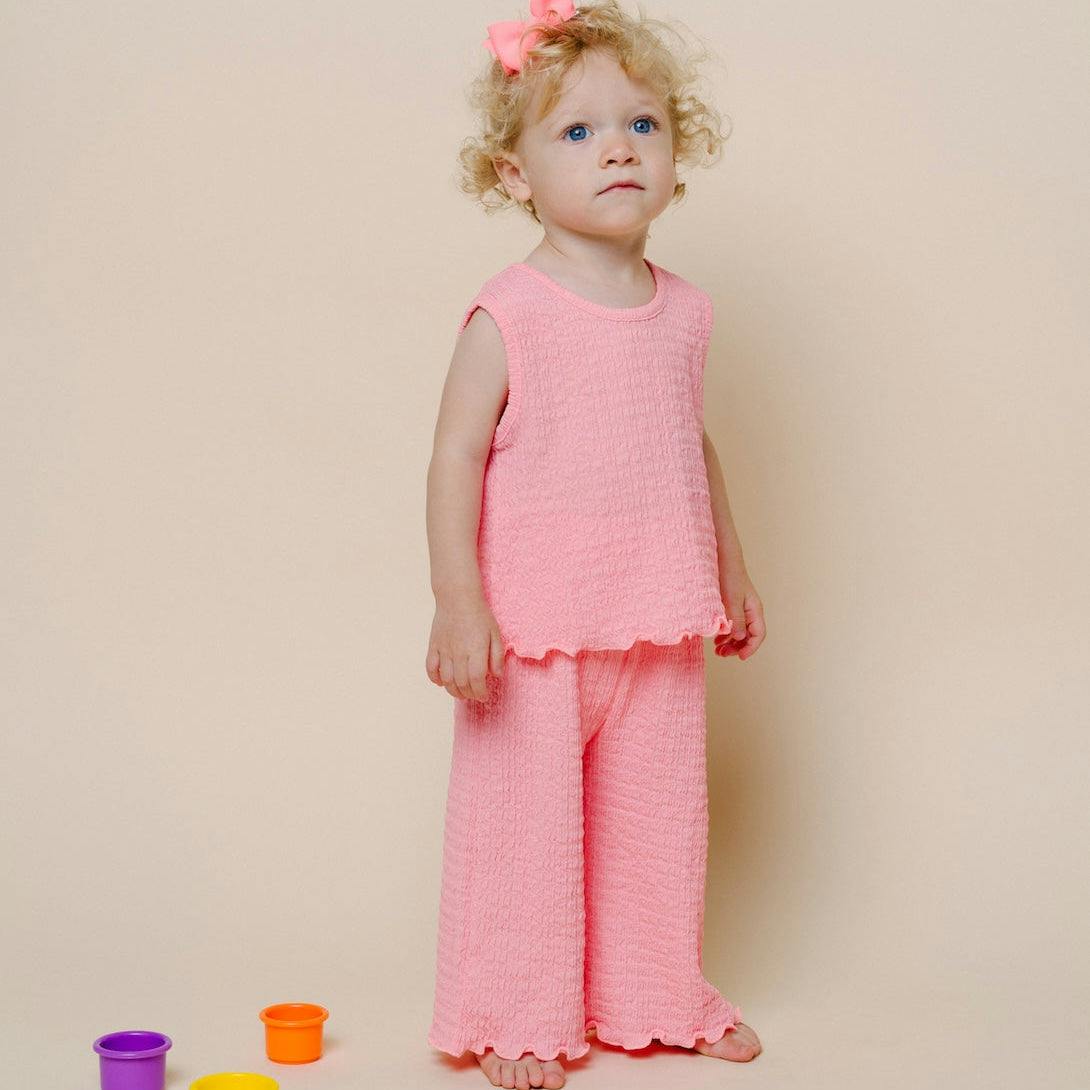 Amy Tank & Pull-on Set - Coral