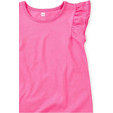 Pom-Pom Flutter Top, Pink