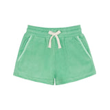boys gustavia green french terry short