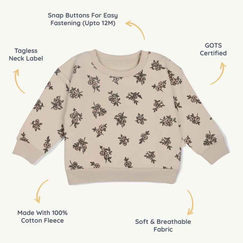 Organic Fleece Sweatshirt
