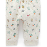 Quilted Track Set Veggie Patch Print