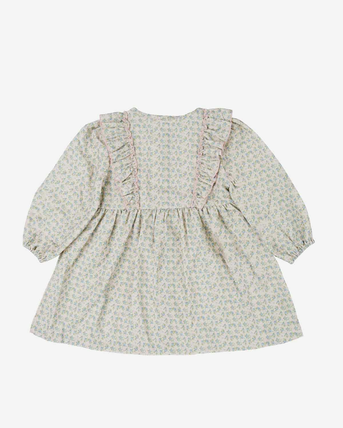 Maddie Ruffle Corduroy Dress