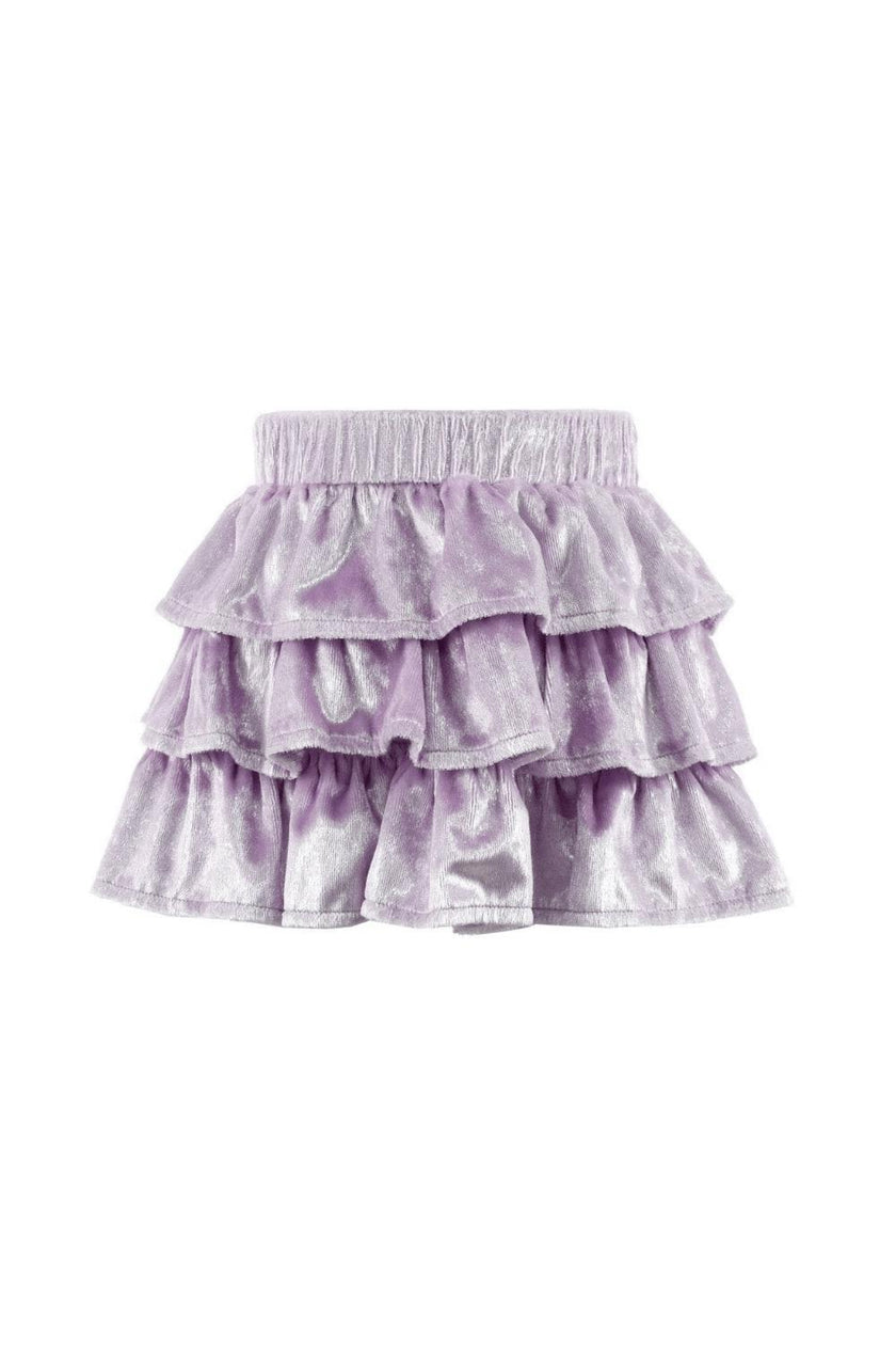 Haze Sparkle Velour Skirt