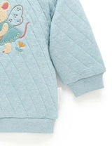 Quilted Windcheater & Legging Moonstone Melange