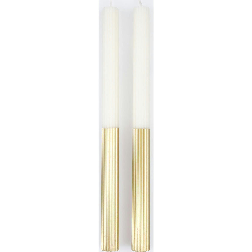 Gold Dipped Table Candles
