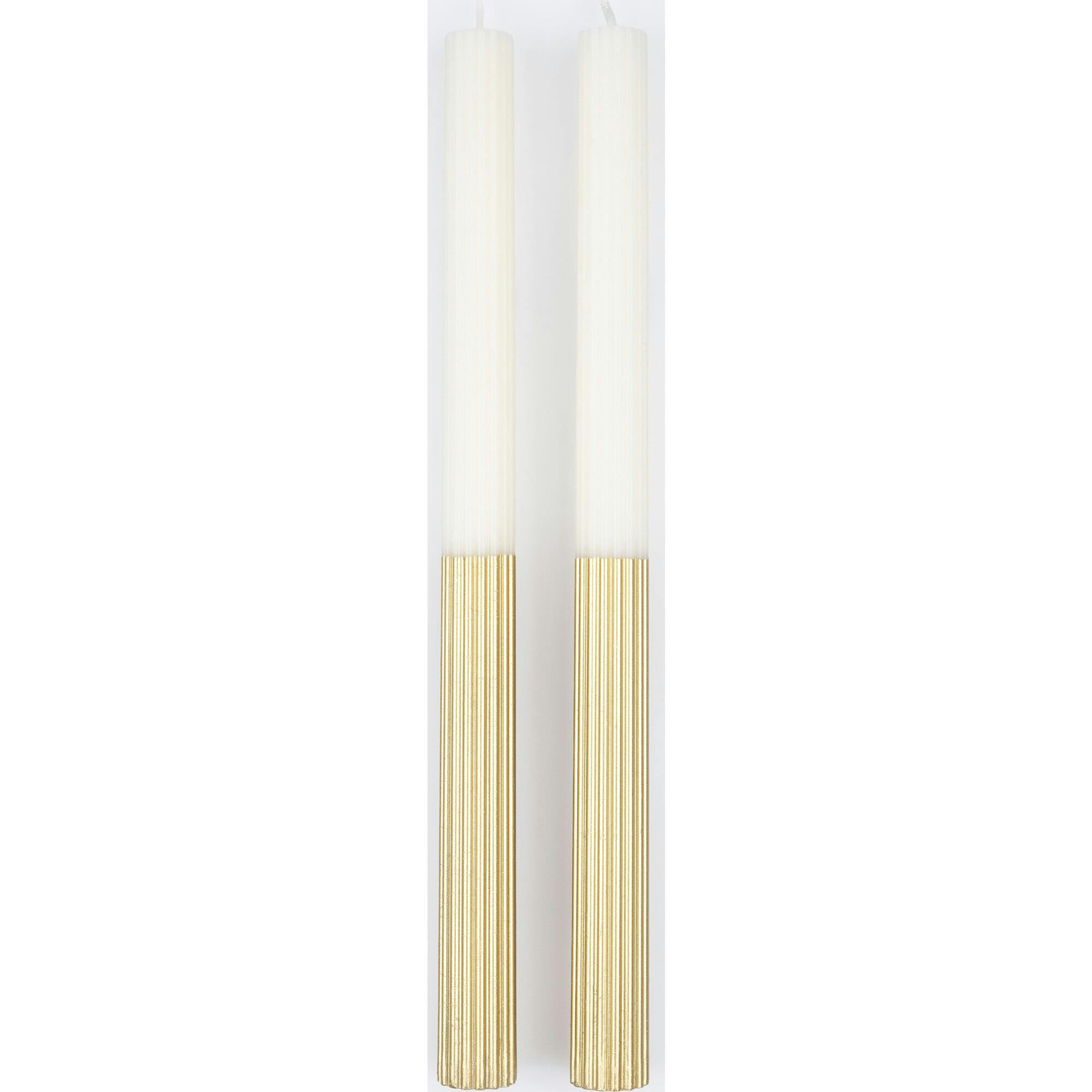 Gold Dipped Table Candles