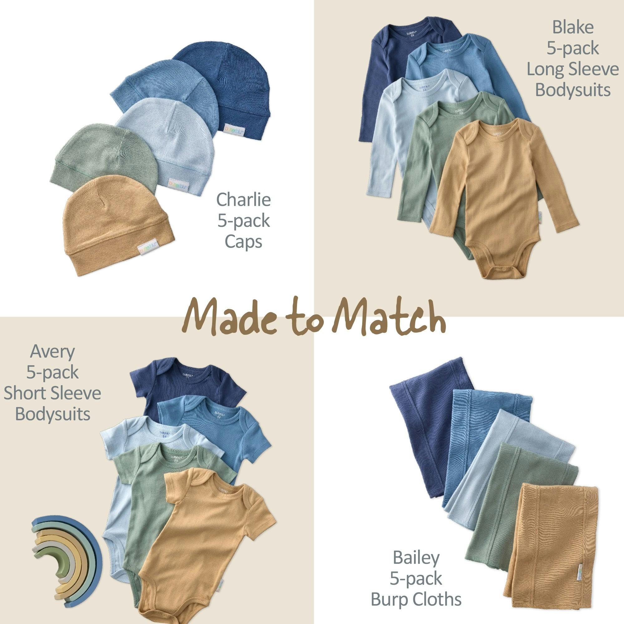 ZURI 5-Pack Baby & Toddler Socks