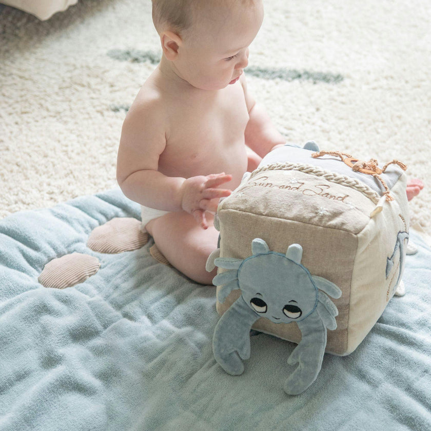 Cove Soft Plush Activity Cube