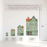 Celery House • Peel-and-Stick Wall Decals