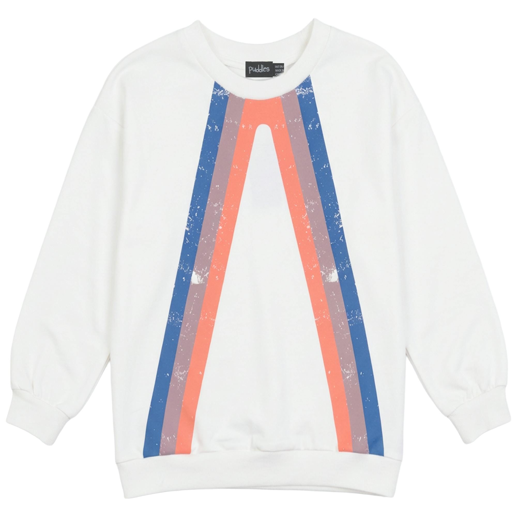 Multi Color Stripe Sweatshirt