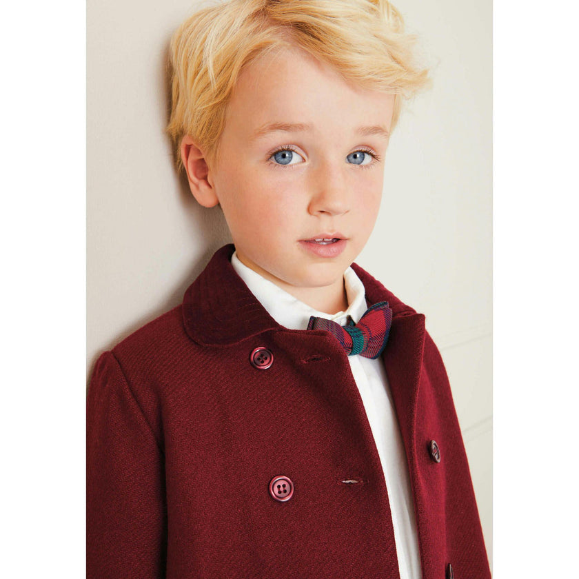 Traditional Double Breasted Coat in Brown (12mths-10yrs)