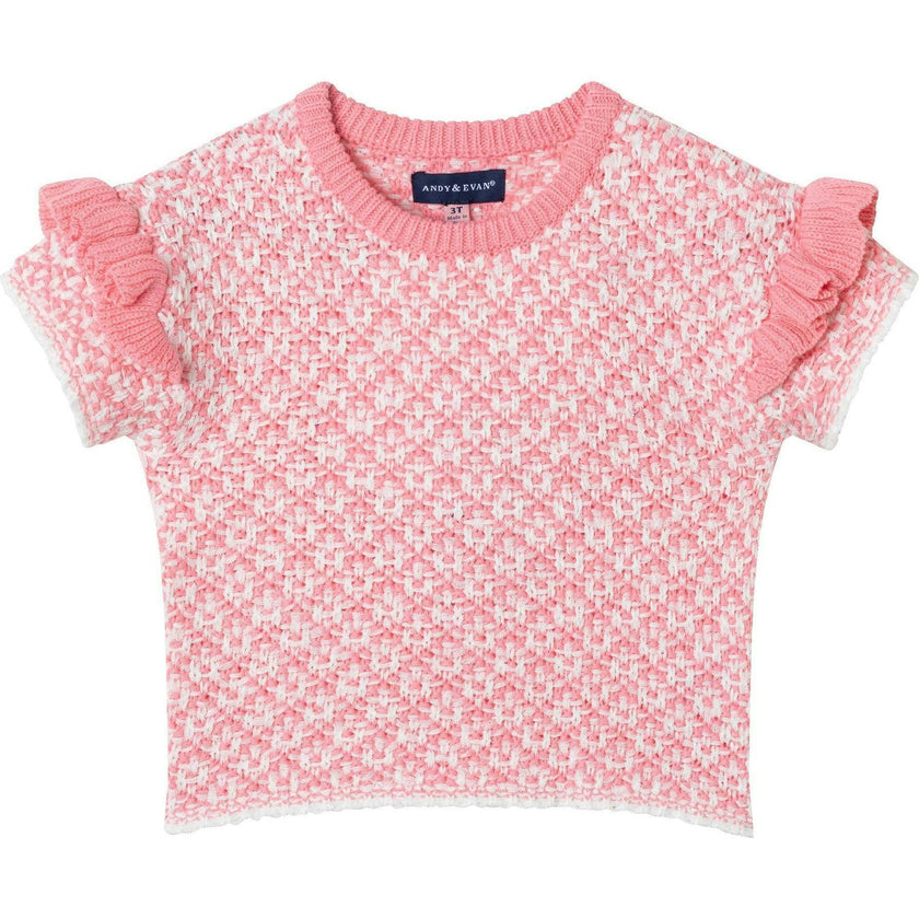Kids Crochet Top & Short Set