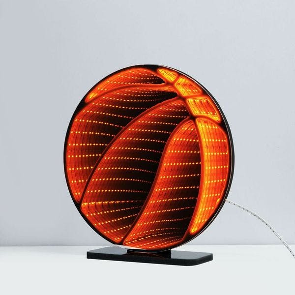 Infinty Neon Mirror Light -Basketball