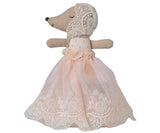 Baby mouse in gown - Powder