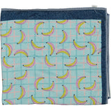Banana splash large beach towel