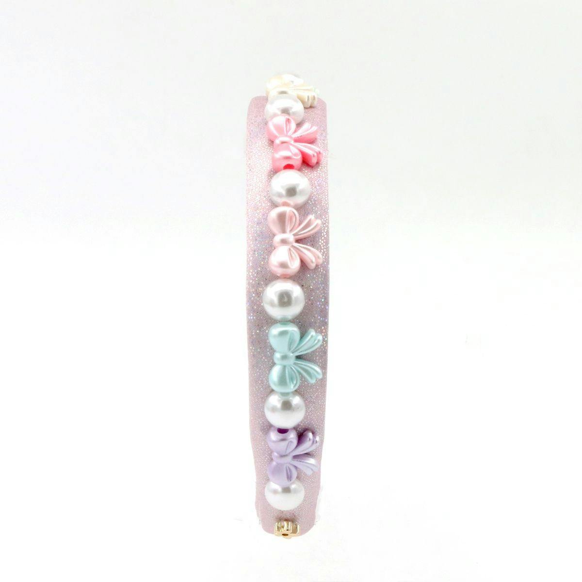 Pastel Bows & Pearls Headband