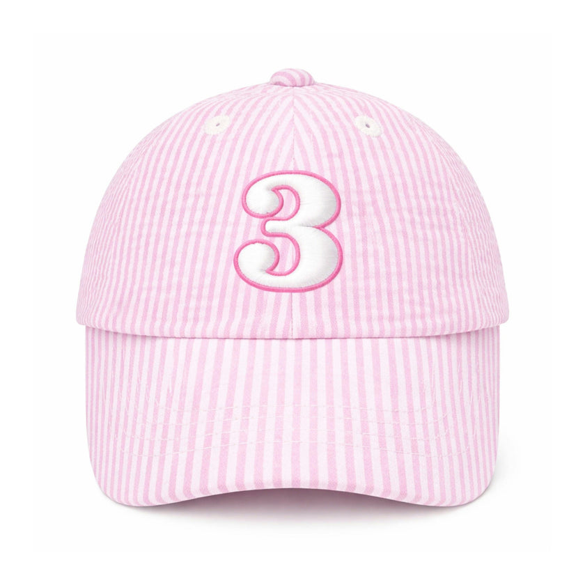 3rd Birthday Bow Baseball Hat (Youth)