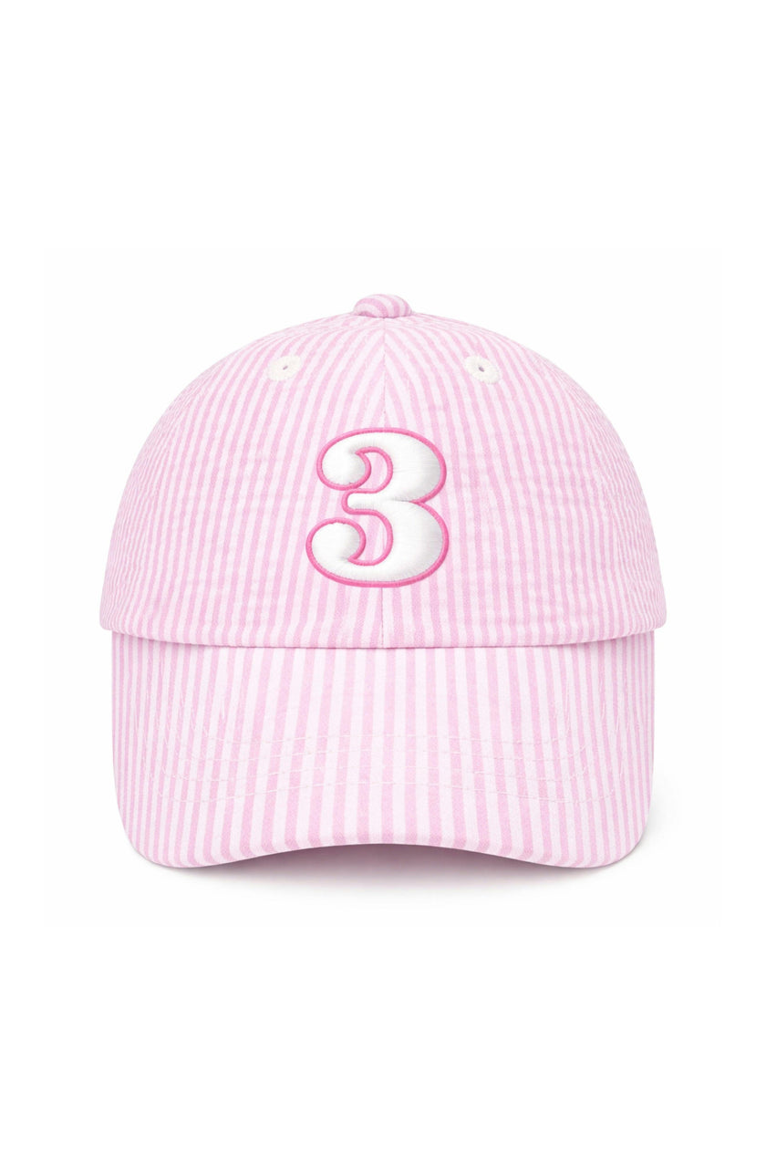 3rd Birthday Bow Baseball Hat (Youth)