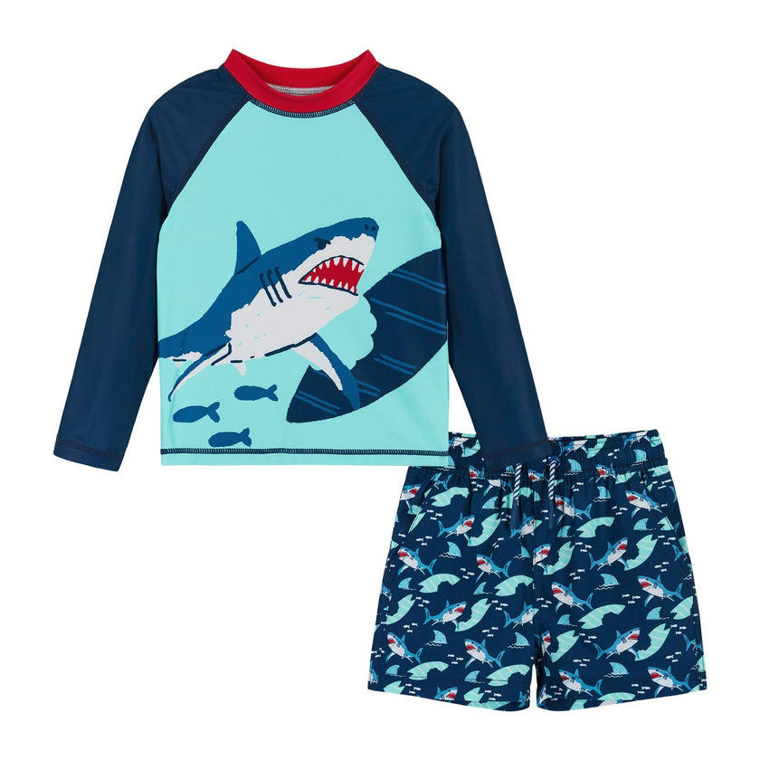 Raglan Rashguard and Boardshort Set
