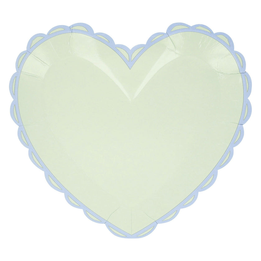 Pastel Heart Large Plates