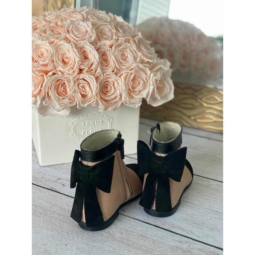 Clara Leather Booties