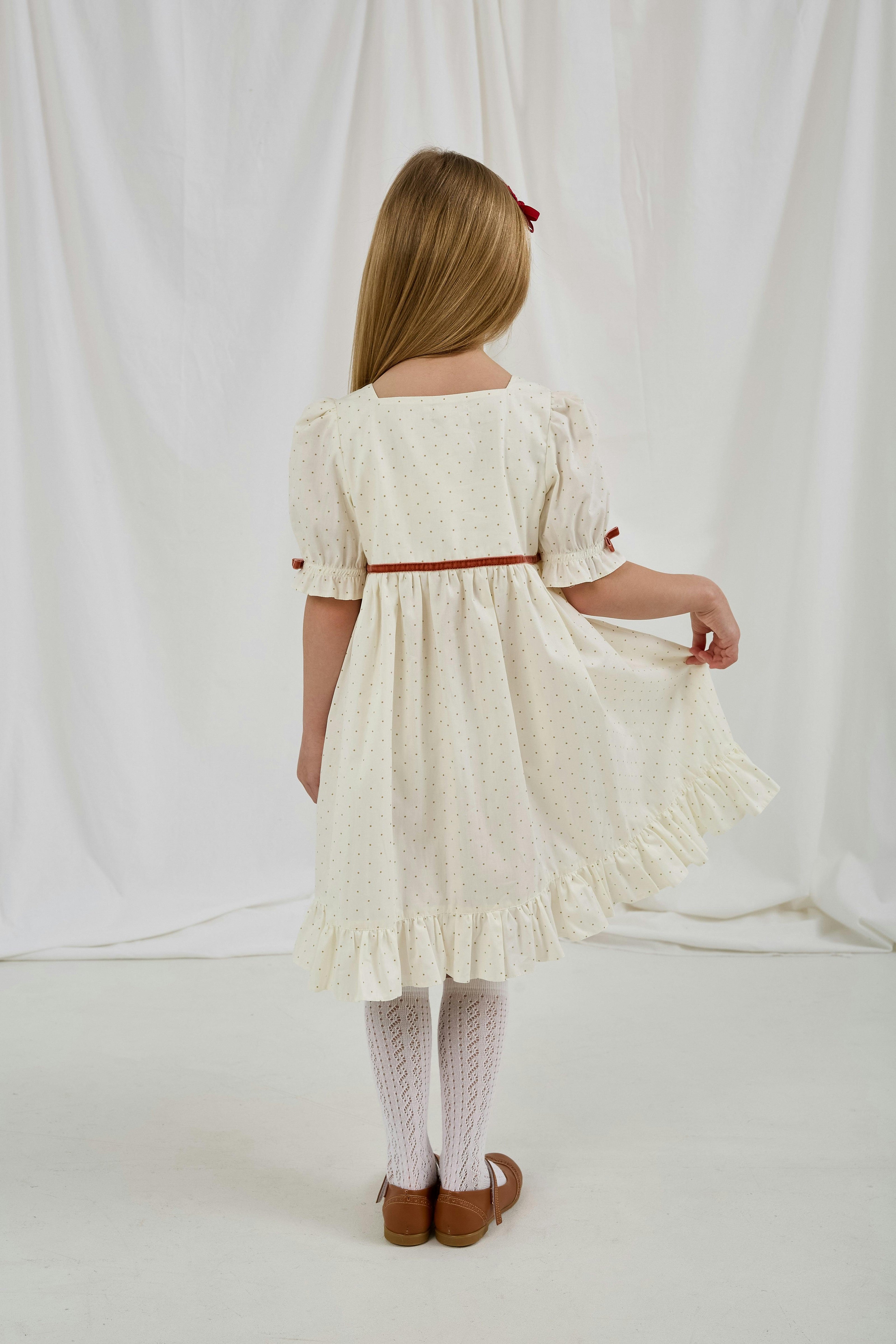 Polka Dots Cotton Dress