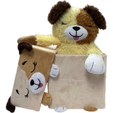 Happy Nappers: Adorable Storables - - Tan & Brown