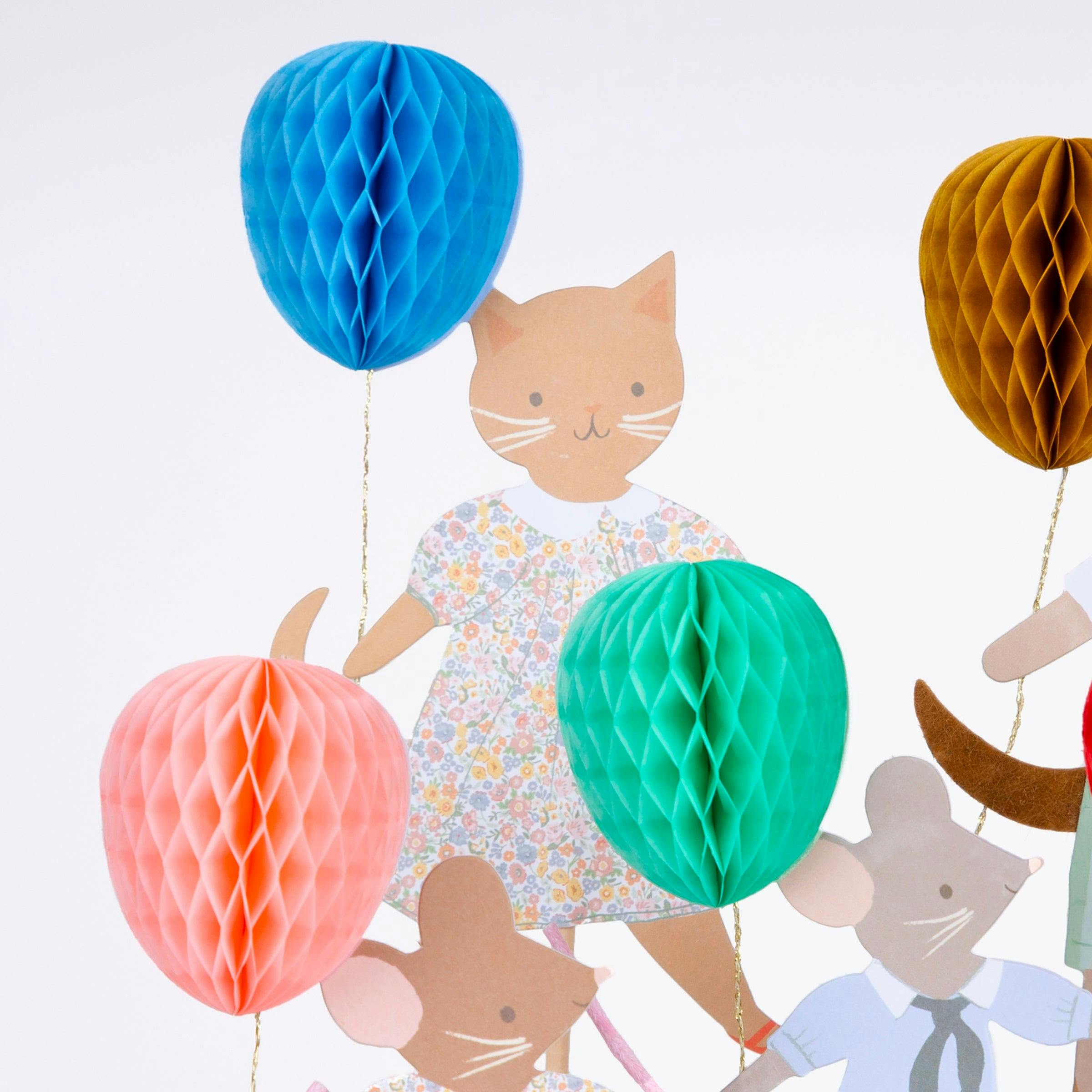 Animal Friends Cake Toppers