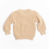 Très Sparkly Sweater in Ecru