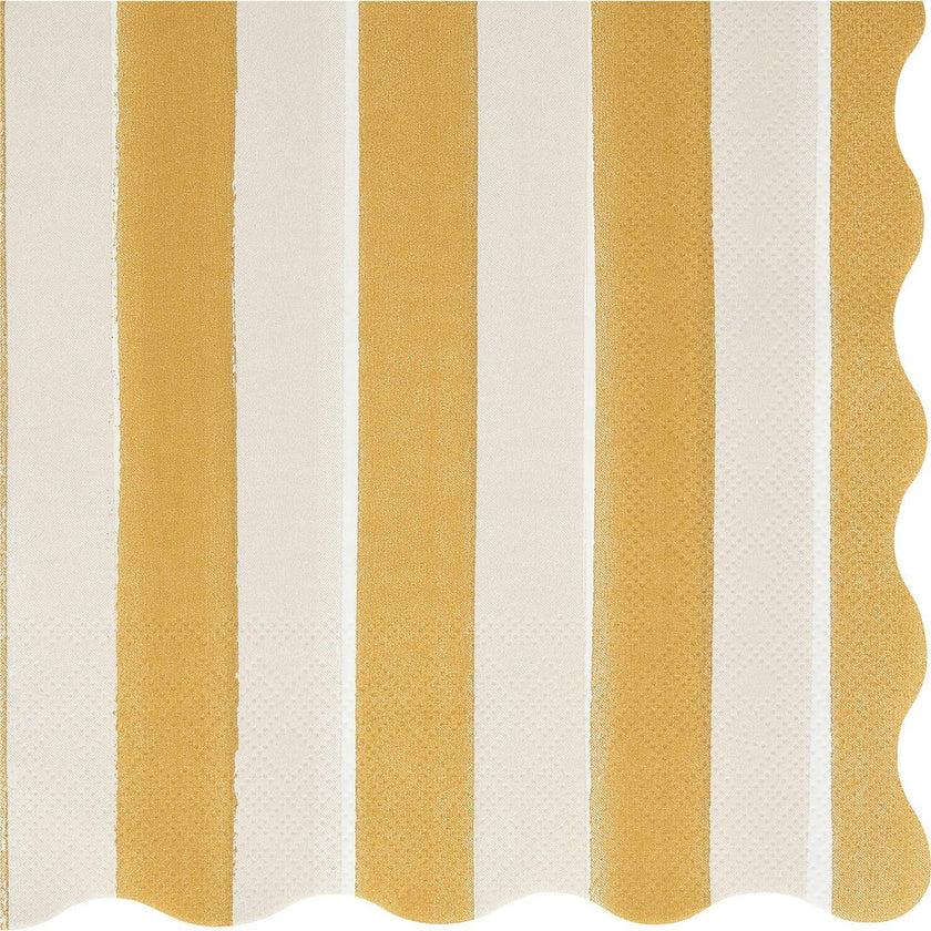 Fall Stripe Large Napkins