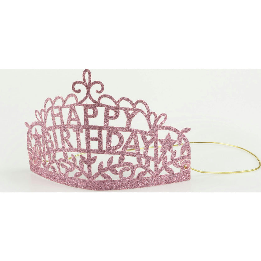 Wearable Pink Tiara Birthday Card