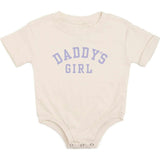 Daddy's Girl Short Sleeve Romper - Natural