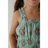 Ruffle Strap Shorts Romper
